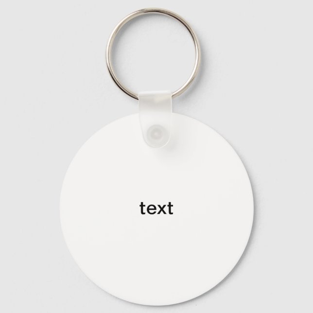 Porte-clés texte (Recto)