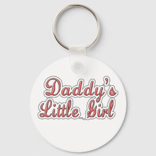 Porte-clés Texte de la petite fille du papa