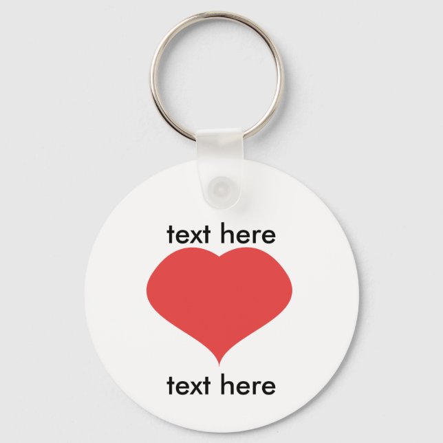Porte-clés texte LOVE (Recto)