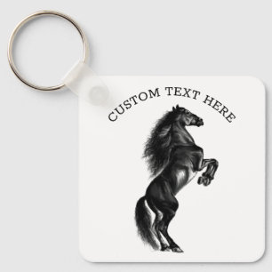 Porte-clés Texte Personnalisé Porte - clé Cadeau Hors-Droit B