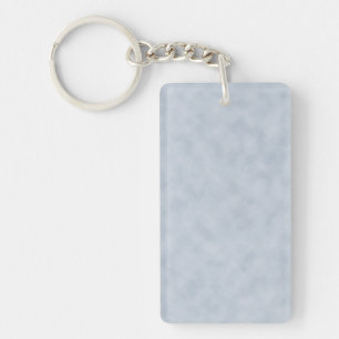Porte-clés Texture d'aspect parchemin bleu gris vintage