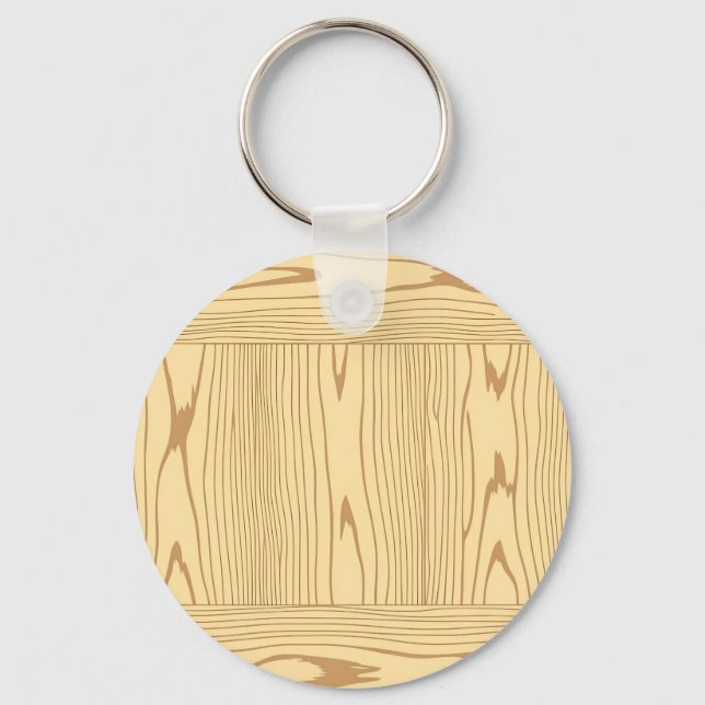Porte-clés Texture de grain de bois de chêne clair minimalist (Recto)