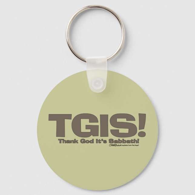 Porte-clés TGIS Sabbath design (Recto)