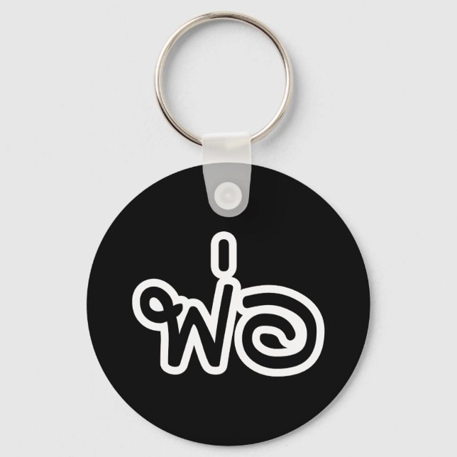 Porte-clés Thai Father - พ่อ / Phaw - Thai Language Script (Recto)