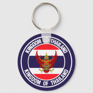 Porte-clés Thailand Round Emblem