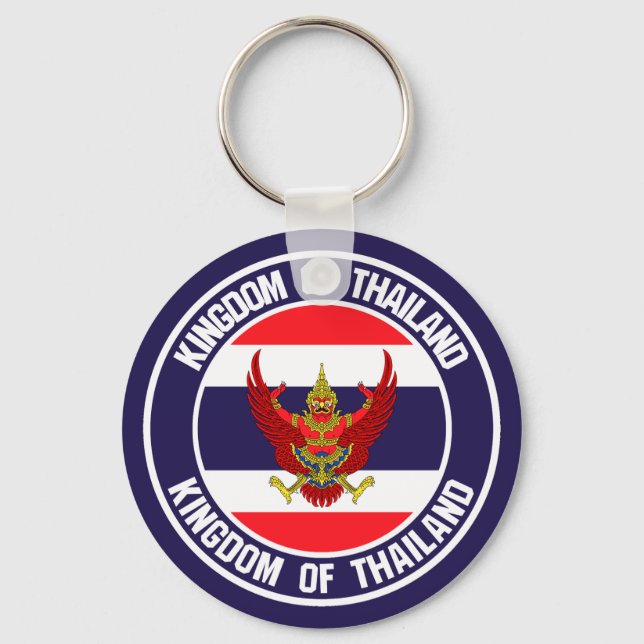 Porte-clés Thailand Round Emblem (Recto)