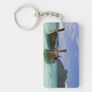 Porte-clés Thaïlande, île de Phi Phi Don, plage de Yong Kasem