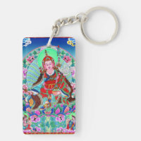 Thangka tibétain oriental frais Padmasambhava