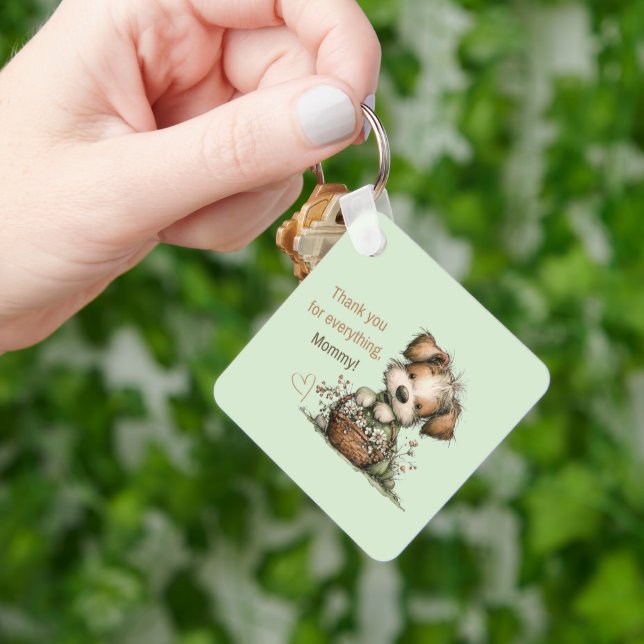 Porte-clés Thank you for everything, Mom! (main)