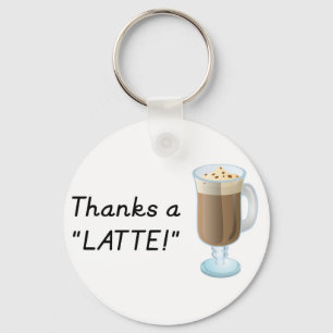 Porte-clés Thank you gift - Thanks a latte