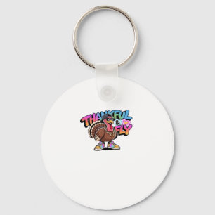 Porte-clés Thankful & Fly Turquie � Coloré Cartoon urbain Ove