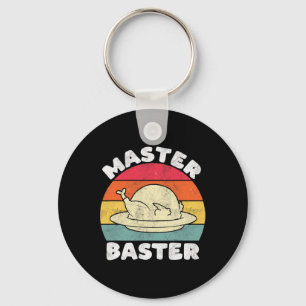 Porte-clés Thanksgiving Master Byster Funny Turquie Day Fall