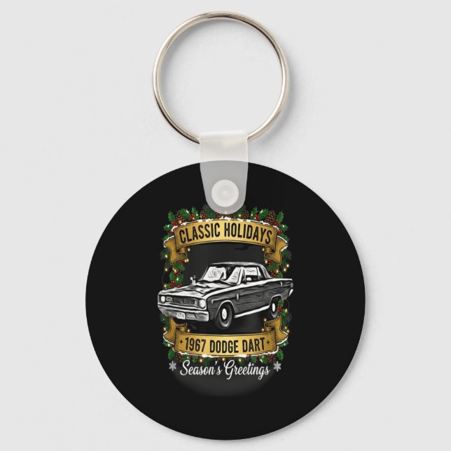 Porte-clés The 1967 Dodge Dart Clic Holiday Cheer Apparel  (Recto)