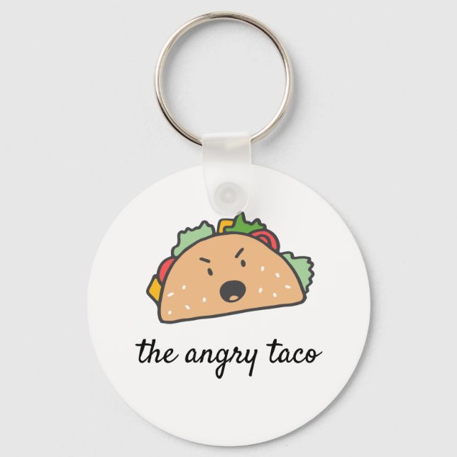 Porte-clés The Angry Taco (Recto)
