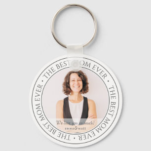 Porte-clés The Best Mama Ever Modern Classic