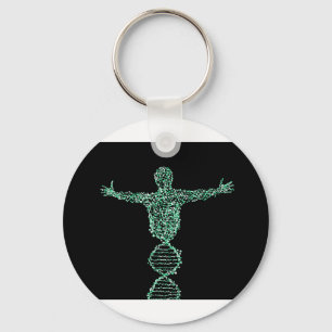 Porte-clés The Biology DNA man
