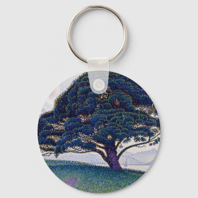 Porte-clés The Bonaventure Pine, Oil Painting, Paul Signac (Recto)