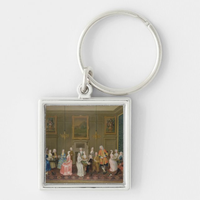 Porte-clés Thé chez House de seigneur Harrington's, St James (Devant)
