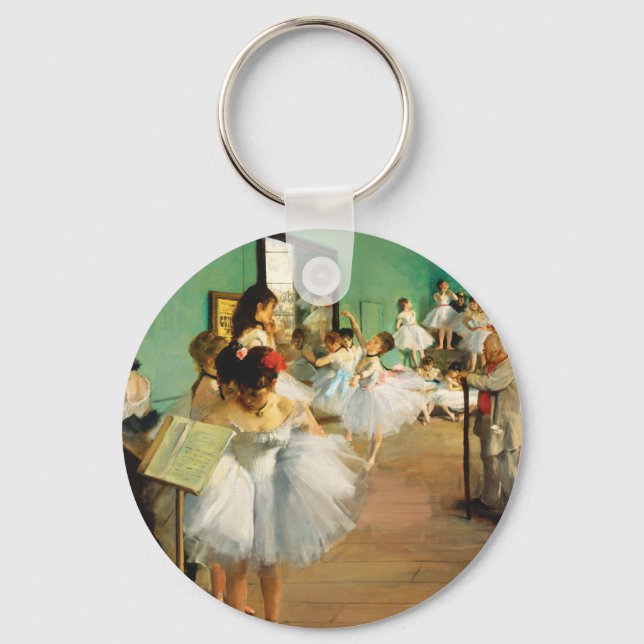 Porte-clés The Dance Class (1874) by Edgar Degas (Recto)