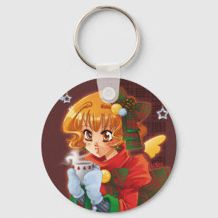 Porte-clés thé de noël