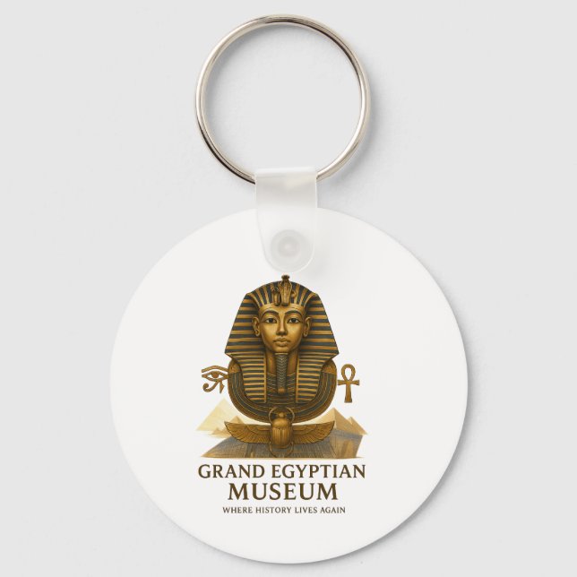 Porte-clés The Eternal Legacy – Grand Egyptian Museum Opening (Recto)