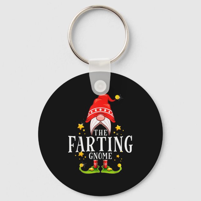 Porte-clés The Farting Gnome Christmas Matching  (Recto)