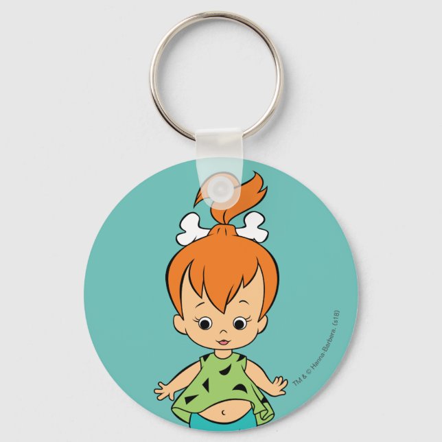 Porte-clés The Flintstones | Pebbles Flintstone (Recto)