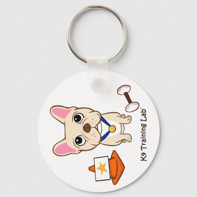 Porte-clés The Frenchie (Rally/Obedience): Key Chain (Recto)