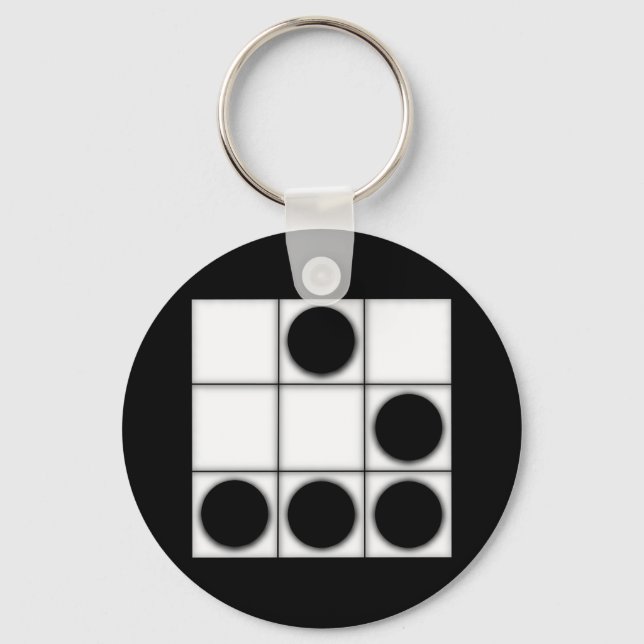 Porte-clés The Glider: A Universal Hacker Emblem Keychain (Recto)