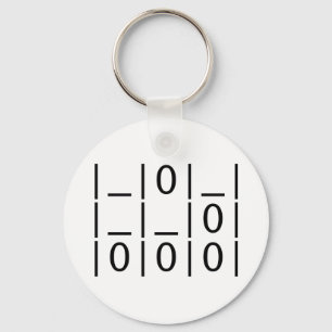 Porte-clés The Glider: A Universal Hacker Emblem Keychain