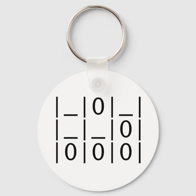 Porte-clés The Glider: A Universal Hacker Emblem Keychain (Recto)