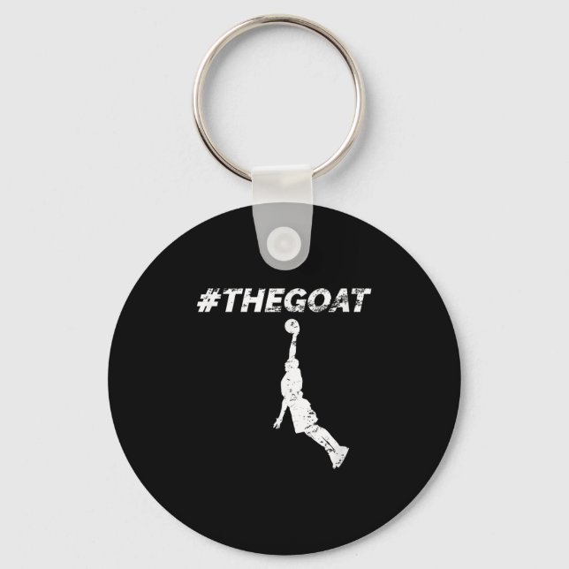 Porte-clés The Goat Greatest Of All Time Basketball Motivatio (Recto)