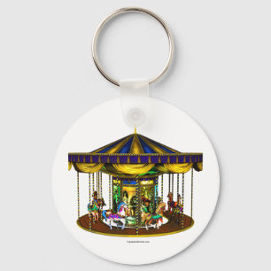 Porte-clés The Golden Carousel Keychain