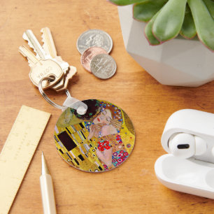Porte-clés The Kiss by Gustav Klimt, Vintage Art Nouveau
