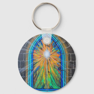 Porte-clés The Light 3 Church Stained Glass Window