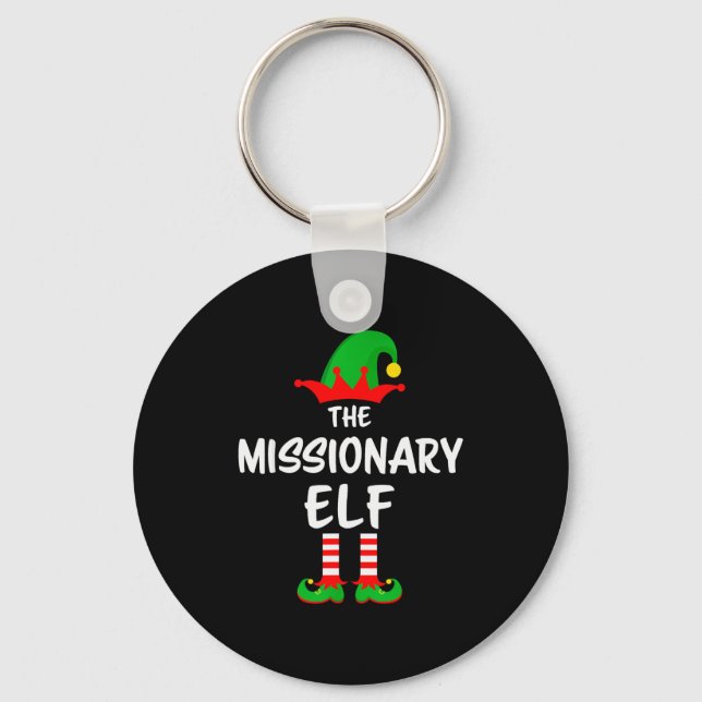 Porte-clés The Missionary Elf Matching Family Christmas  (Recto)