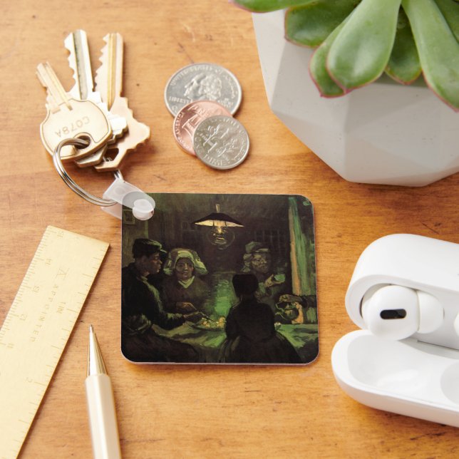 Porte-clés The Potato Eaters by Vincent van Gogh (Bureau)