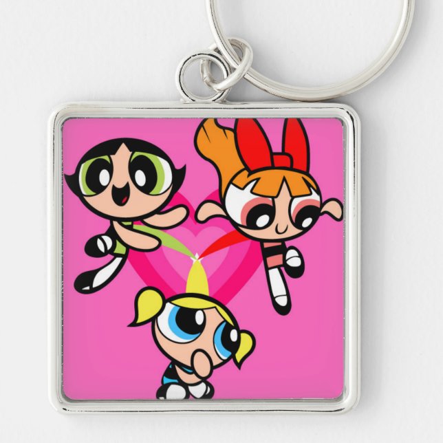 Porte-clés The powerpuff girls keychains (Devant)