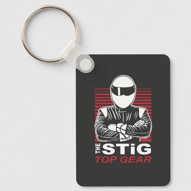 Porte-clés The Stig Top Gear (Recto)