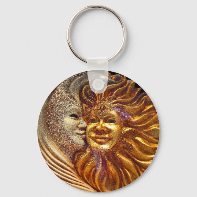 Porte-clés The Sun, The Moon, The Kiss (Recto)