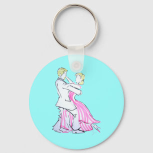 Porte-clés The Waltz Dancers Graphic design