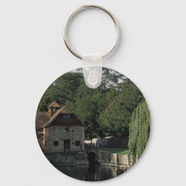 Porte-clés The Water Mill, Mapledurham, Oxford, Angleterre, R (Recto)