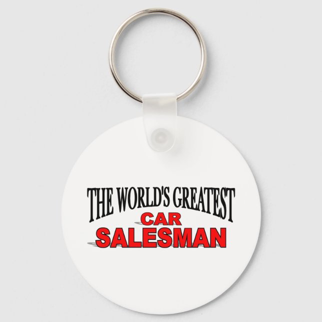 Porte-clés The World's Greatest Car Salesman (Recto)