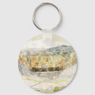 Porte-clés Théâtre antique d'Athènes, Grèce