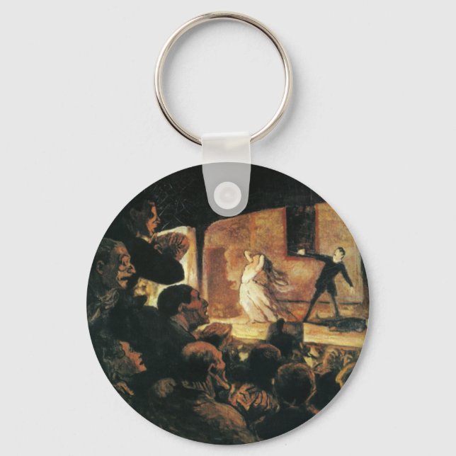 Porte-clés Théâtre de Honore Daumier (Recto)
