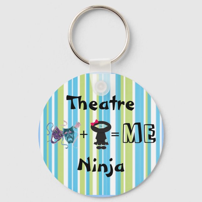 Porte-clés Théâtre Ninja 1 (Recto)