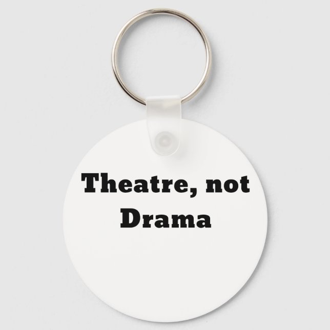 Porte-clés Théâtre pas théâtre (Recto)