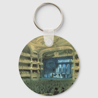 Porte-clés THÉÂTRE vintage FRANÇAIS, ANCIEN THÉÂTRE FRANÇAIS