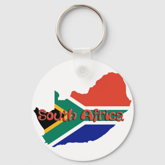 Porte-clés Thème Afrique du Sud (Recto)