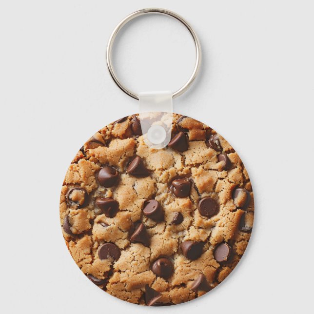 Porte-clés Thème de biscuits au chocolat à croquer Cool Fun  (Recto)